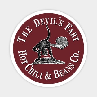 The Devil's Fart Chili and Beans Co. Magnet